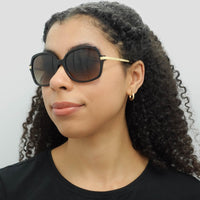 Michael Kors Sunglasses Adrianna II 2024 310613 Dark Tortoise Gold Brown Gradient