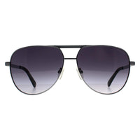 Guess Sunglasses GU00027 08B Shiny Gunmetal Smoke Gradient