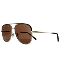 Bvlgari Sunglasses BV5047Q 202273 Brown and Matte Pale Gold Brown