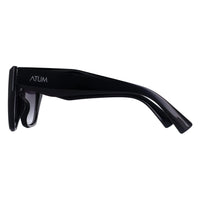 Atum Cat Eye Womens Black Smoke Gradient Zenith Sunglasses
