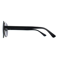 Gucci Sunglasses GG0528S 007 Shiny Ruthenium Grey Mirror Polarized