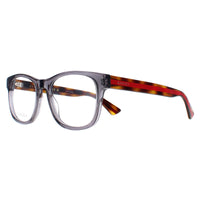 Gucci Glasses Frames GG0004ON 004 Transparent Grey Men