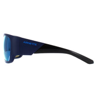 Arnette Sunglasses AN4324 Lil' Snap 276222 Matte Blue Dark Grey Mirror Water Polarized