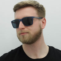 Emporio Armani Sunglasses EA4047 508880 Matte Blue Dark Blue