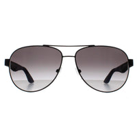 Salvatore Ferragamo Sunglasses SF275S 002 Matte Black Grey Gradient