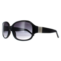 Guess Sunglasses GF6121 01B Shiny Black Smoke Gradient