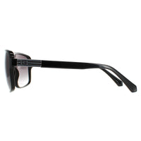 Guess Sunglasses GU00038 01B Shiny Black Smoke Gradient