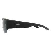 Polaroid Suncovers Fitover Sunglasses PLD 9007/S DL5 Y2 Black Grey Polarized