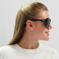 Dolce & Gabbana Sunglasses DG4385 501/8G Black Light Grey Gradient Black