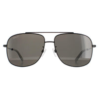 Bally Sunglasses BY0050-K 02D Black Grey Polarised Mirrored
