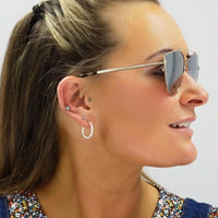 Tom Ford Sunglasses Jacquelyn 0563 28C Shiny Rose Gold Smoke Mirrored