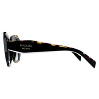 Prada Sunglasses PR16YS 01M0A7 Black and Medium Tortoise Light Grey Gradient