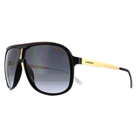 Carrera Sunglasses 1007/S 807 9O Black Gold Dark Grey Gradient