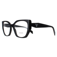 Prada Eyeglasses PR18WV 1AB1O1 Black Women