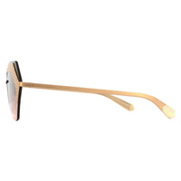 Bvlgari Sunglasses BV6103 201318 Matte Rose Gold Orange Gradient Light Grey
