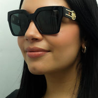 Versace Sunglasses VE4458 GB1/87 Black Dark Grey