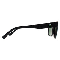 Lacoste Sunglasses L6001S 002 Matte Black Green