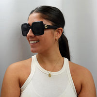 Gucci Sunglasses GG0896S 001 Black Grey