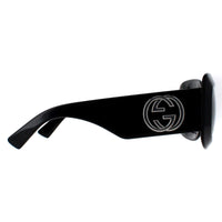 Gucci Sunglasses GG1695S 001 Black with Silver Grey