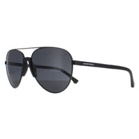 Emporio Armani Sunglasses 2059 320387 Matt Black Grey