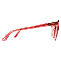 Tom Ford Sunglasses Faye FT0788 72T Shiny Pink Bordeaux Gradient