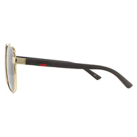 Gucci Sunglasses GG0422S 003 Gold Brown