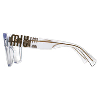 Miu Miu Glasses Frames MU04UV 2AZ1O1 Crystal Women