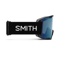 Smith Ski Goggles Stash XL 2QJ 4B Black ChromaPop Everyday Blue Mirror & Storm Blue Sensor Mirror