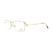 Ray-Ban Glasses Frames 6253 2754 Semi Shiny Gold 52mm Mens