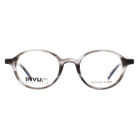 INVU Glasses Frames B4907 A Transparent Smoke Women