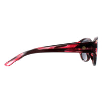 Smarty Sunglasses X2118 C Transparent Fiber Fuchsia Red Grey