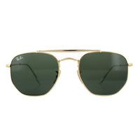 Ray-Ban Sunglasses Marshal 3648 001 Gold Green G-15