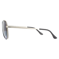Guess Sunglasses GG1157 06B Shiny Dark Nickeltin Smoke Gradient