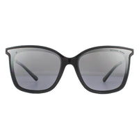 Michael Kors Sunglasses Zermatt 2079U 333282 Black Silver Grey Gradient Mirror Polarized