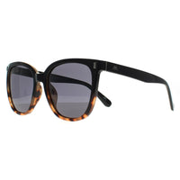 Montana Sunglasses MP190 A Shiny Black Turtle Smoke Polarized