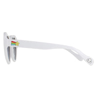 Guess Sunglasses GU8600 21B White Gradient Smoke Grey