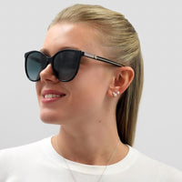 Gucci Sunglasses GG0377SKN 001 Black Grey Gradient
