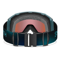 Smith Ski Goggles Squad Mag 3VN XP Cenote ChromaPop Everyday Green Mirror & Storm Blue Sensor Mirror