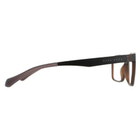 Hugo Boss Glasses Frames BOSS 0870 05A Matte Brown Dark Ruthenium Men