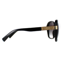 Guess Sunglasses GF0371 01B Shiny Black Smoke Gradient