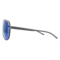 Porsche Design Sunglasses P8682 D Gold Blue Silver Mirror