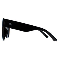 Montana Sunglasses MP73A Shiny Black Smoke Polarized