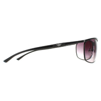 Police Sunglasses S8647 0531 Total Semi Matte Black Smoke Gradient