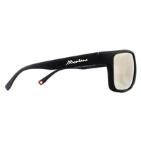 Montana Sunglasses SP314B Black Rubber Revo Silver Mirror Polarized
