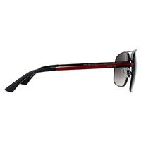 Guess Sunglasses GF0238 02B Matte Black Smoke Gradient