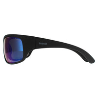 Polaroid Sunglasses 07886 3OL 5Z Matte Black Green Mirror Polarized
