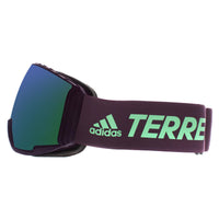 Adidas Ski Goggles Terrex Sport SP0039 92Q Black Blue Green