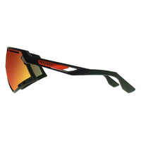 Rudy Project Sunglasses Defender SP524006 0020 Matte Black Olive Orange Stripes MLS Orange