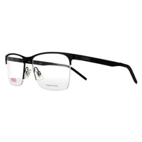 Hugo by Hugo Boss Glasses Frames HG 1142 RZZ Matte Black Dark Ruthenium Men