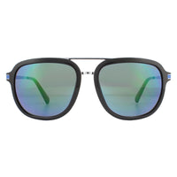 Guess Sunglasses GU6965 01C Shiny Black Blue Blue Mirror